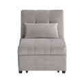 Garrell Lift Top Storage Bench with Pull-out Bed (4615-F4)