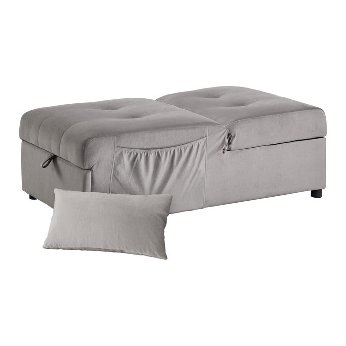 Garrell Lift Top Storage Bench with Pull-out Bed (4615-F4)