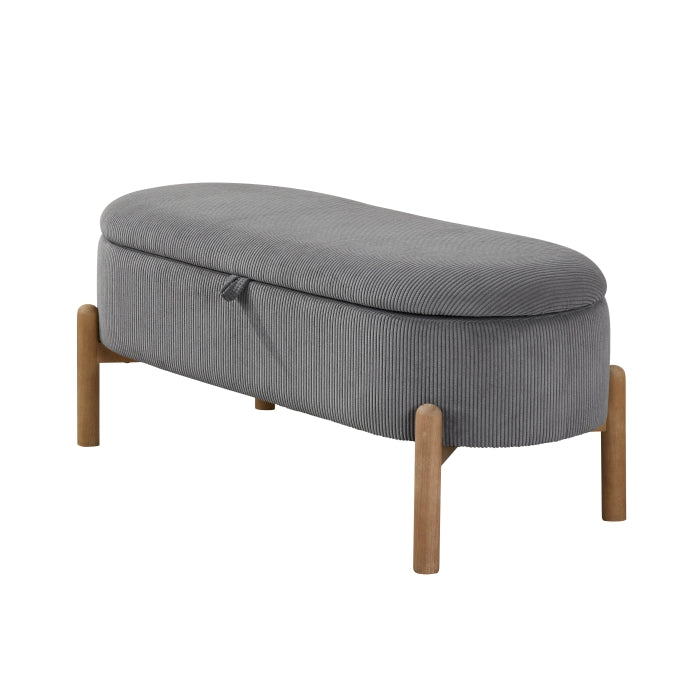 Mavis Lift Top Storage Bench (4797GY)