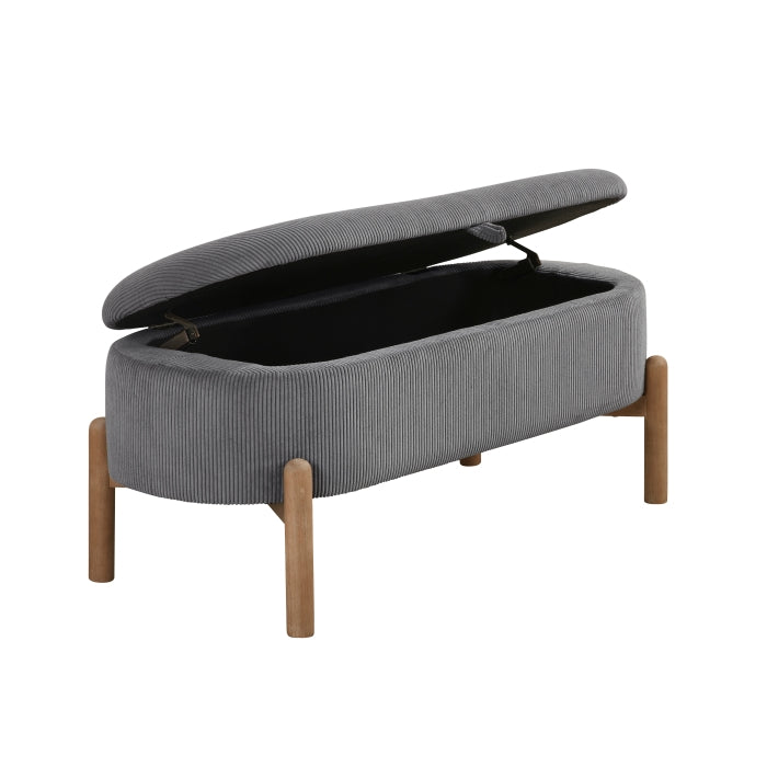 Mavis Lift Top Storage Bench (4797GY)