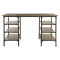 Counter Height Writing Desk - Millwood - front product view