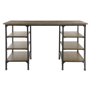 Counter Height Writing Desk - Millwood - front product view