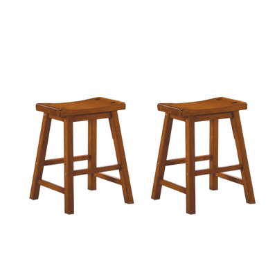 Saddleback 18 Dining Stool, RTA (5302A-18) - transparent product image