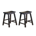 Saddleback 18 Dining Stool, RTA (5302BK-18) - transparent product image