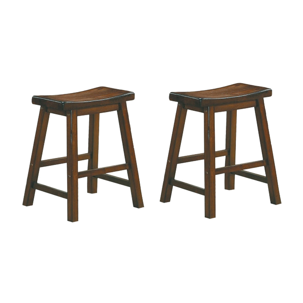 Saddleback 18 Dining Stool, RTA (5302C-18) - transparent product image