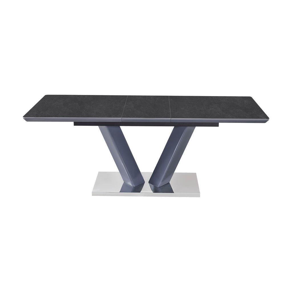 Yannis Mable Stone Extend Dining Table