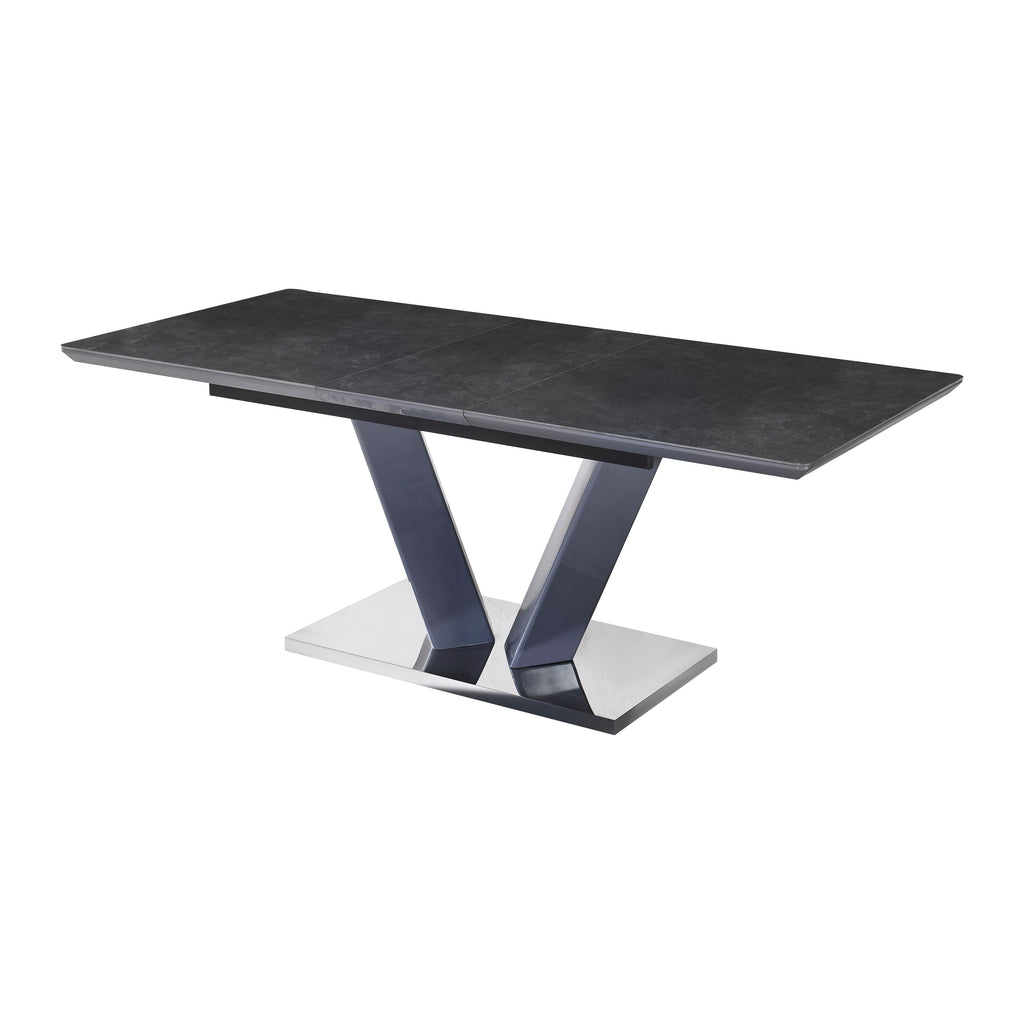 Yannis Mable Stone Extend Dining Table