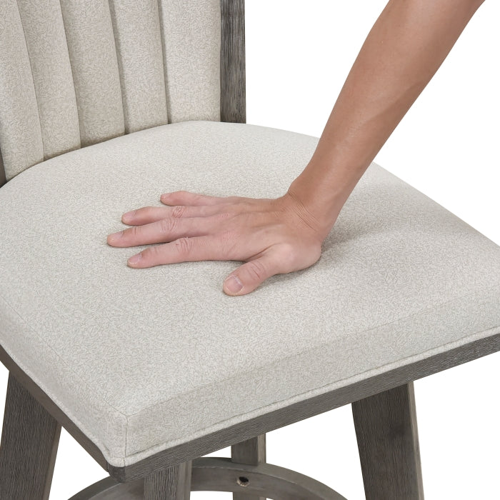 Swivel Counter Height Chair (5507-24BES)
