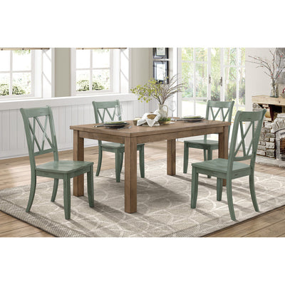 Janina Side Chair, Teal