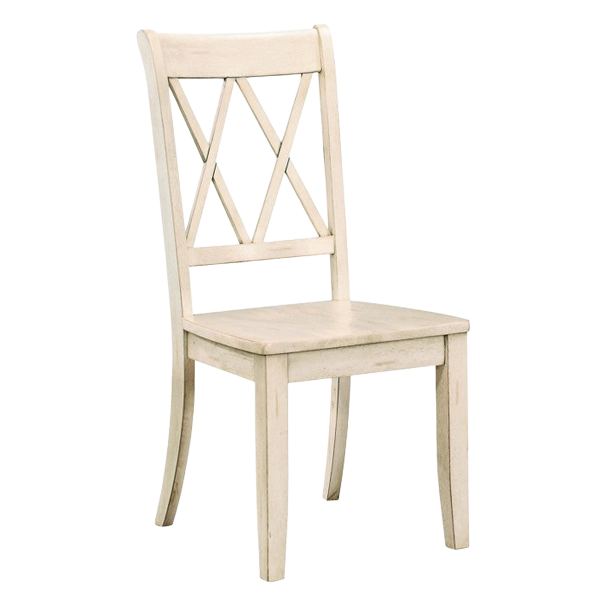 Janina Side Chair, White - transparent product image