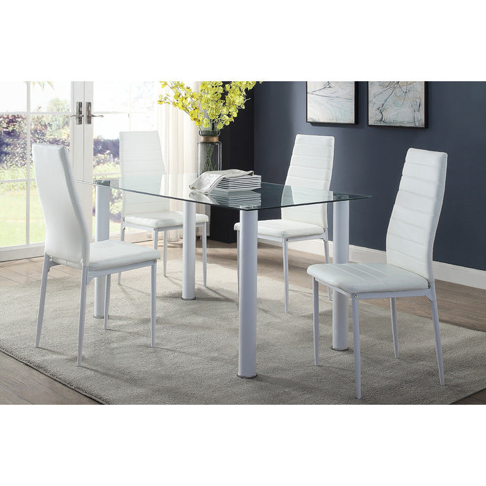 Florian Dining Table, Glass Top