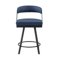 Crowley Swivel Counter Height Chair (5565-24BU)