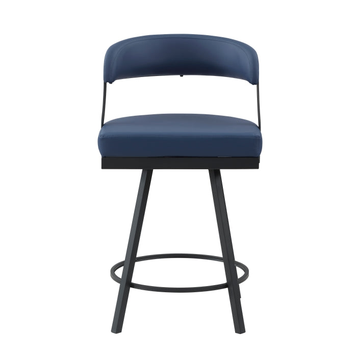 Crowley Swivel Counter Height Chair (5565-24BU)