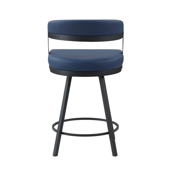 Crowley Swivel Counter Height Chair (5565-24BU)