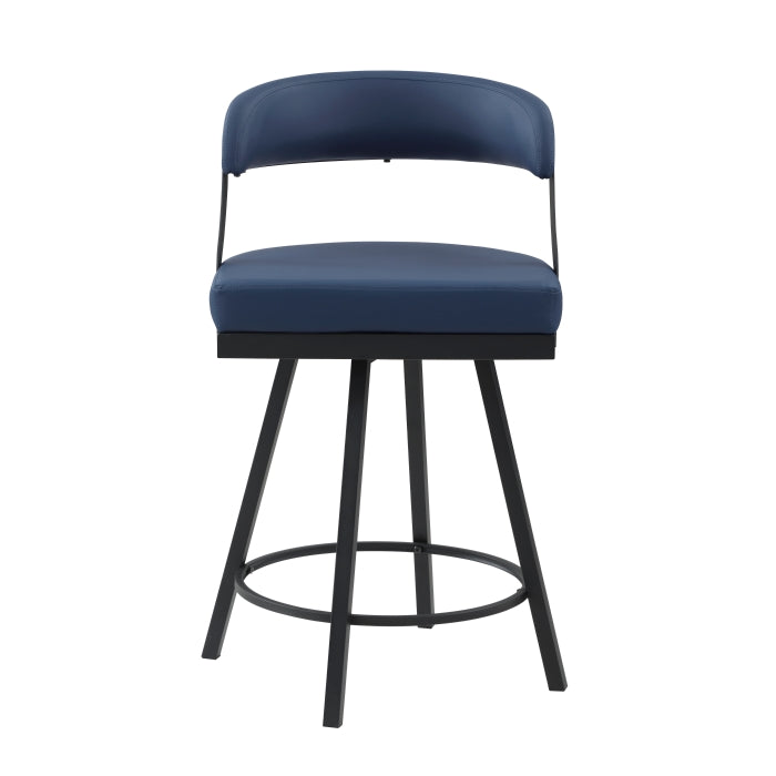 Crowley Swivel Counter Height Chair (5565-24BU)