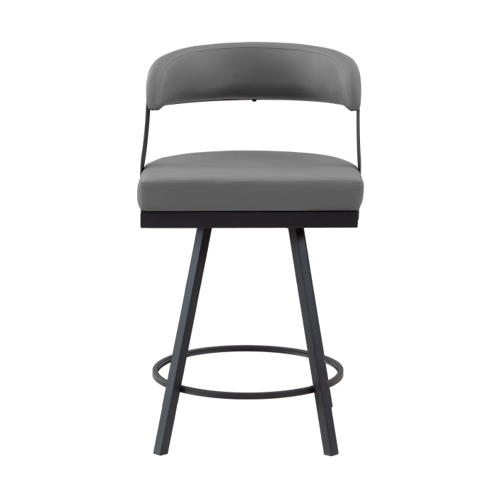 Crowley Swivel Counter Height Chair (5565-24GY)