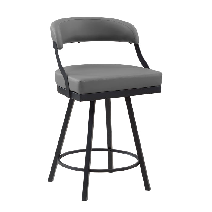 Crowley Swivel Counter Height Chair (5565-24GY)