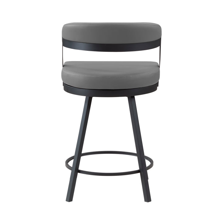 Crowley Swivel Counter Height Chair (5565-24GY)