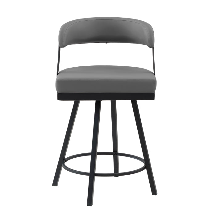 Crowley Swivel Counter Height Chair (5565-24GY)