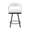 Crowley Swivel Counter Height Chair (5565-24WT)