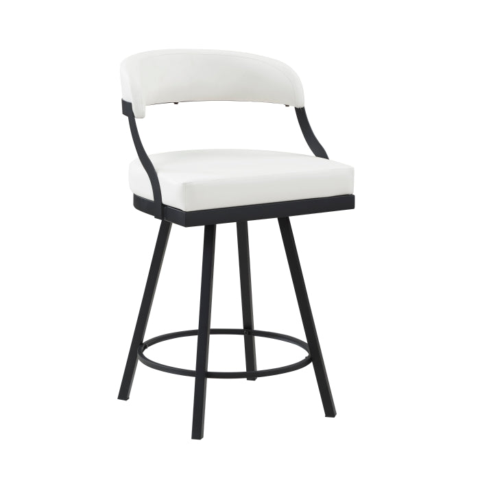 Crowley Swivel Counter Height Chair (5565-24WT)