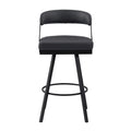Crowley Swivel Pub Height Chair (5565-29BK)