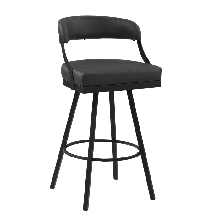 Crowley Swivel Pub Height Chair (5565-29BK)