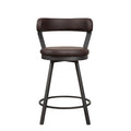 Swivel Counter Height Chair (5566-24BR3A)