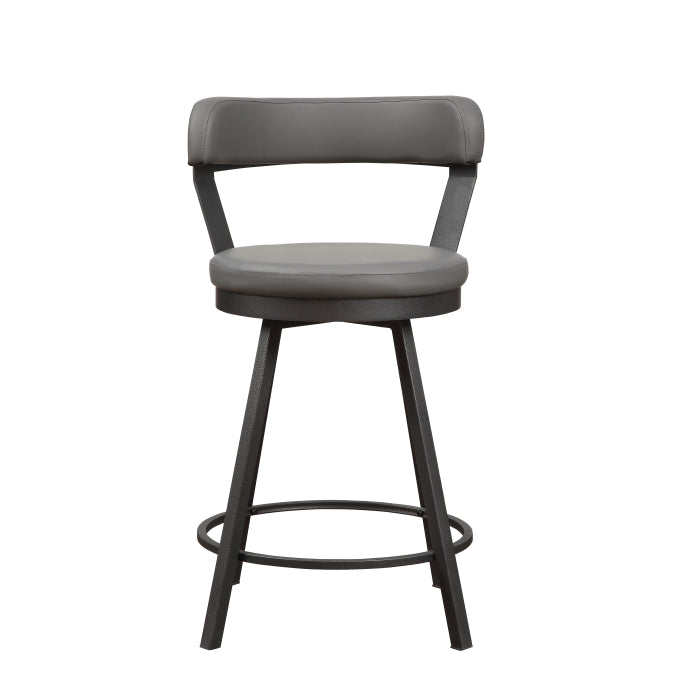 Swivel Counter Height Chair (5566-24GY3A)
