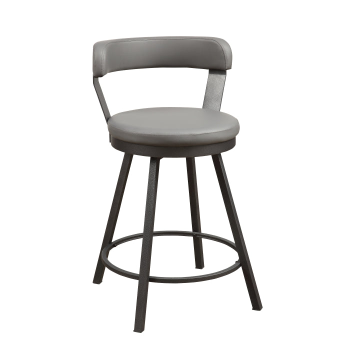 Swivel Counter Height Chair (5566-24GY3A)