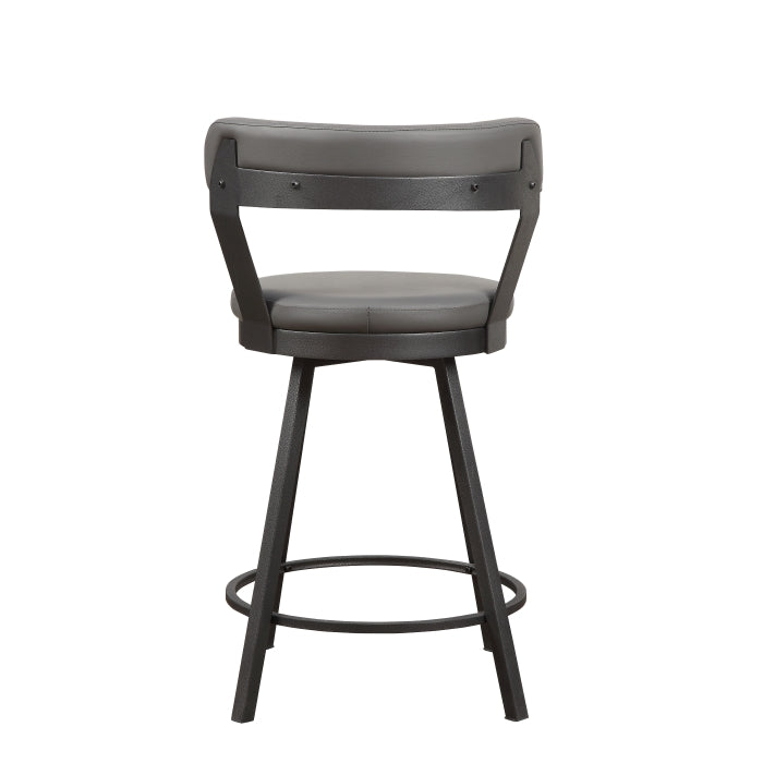 Swivel Counter Height Chair (5566-24GY3A)