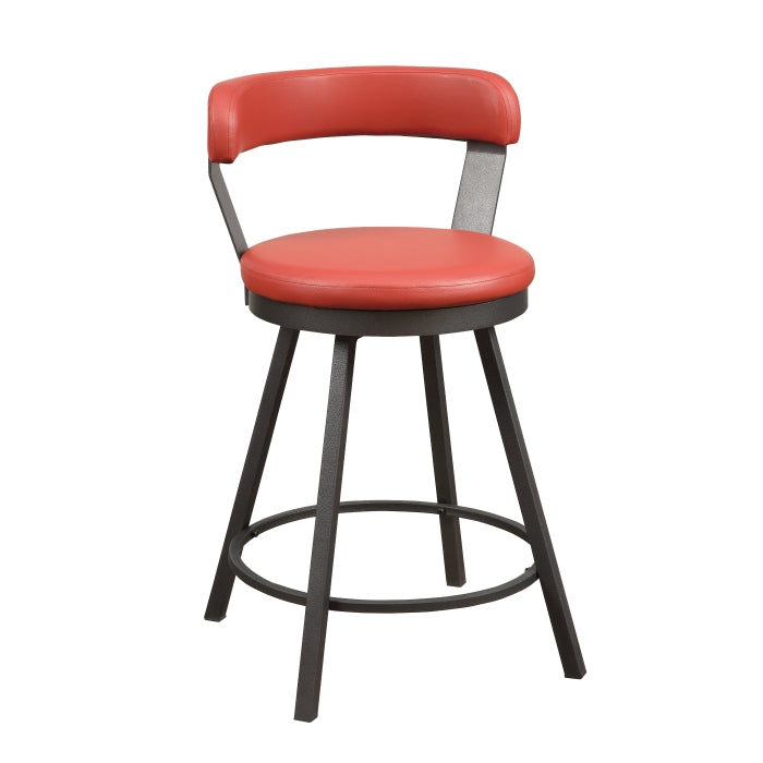 Swivel Counter Height Chair (5566-24RD3A)