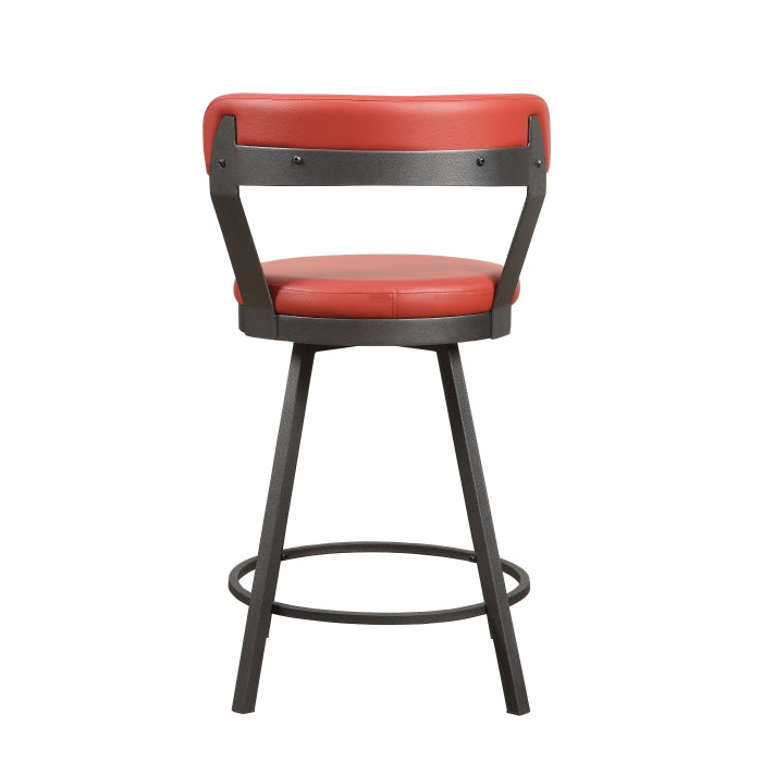 Swivel Counter Height Chair (5566-24RD3A)