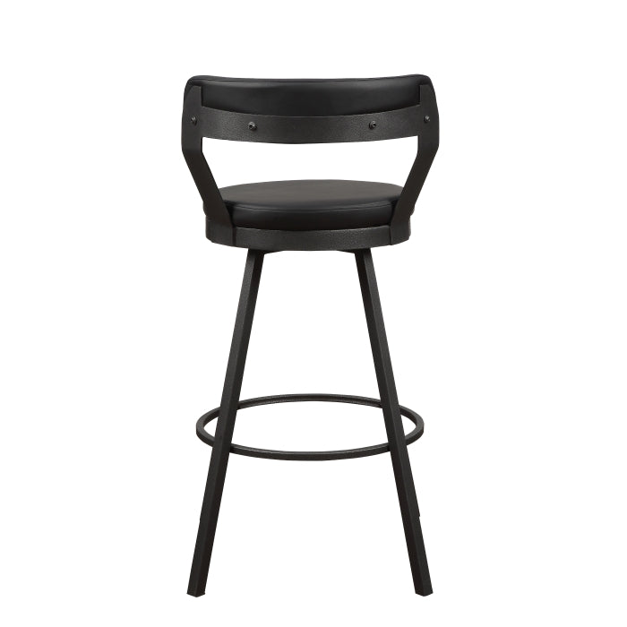 Swivel Pub Height Chair (5566-29BK3A)