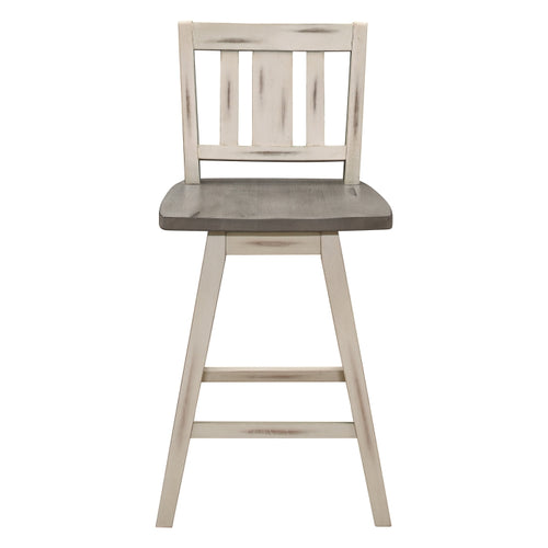 Amsonia Swivel Counter Height Chair (5602-24WTS2)