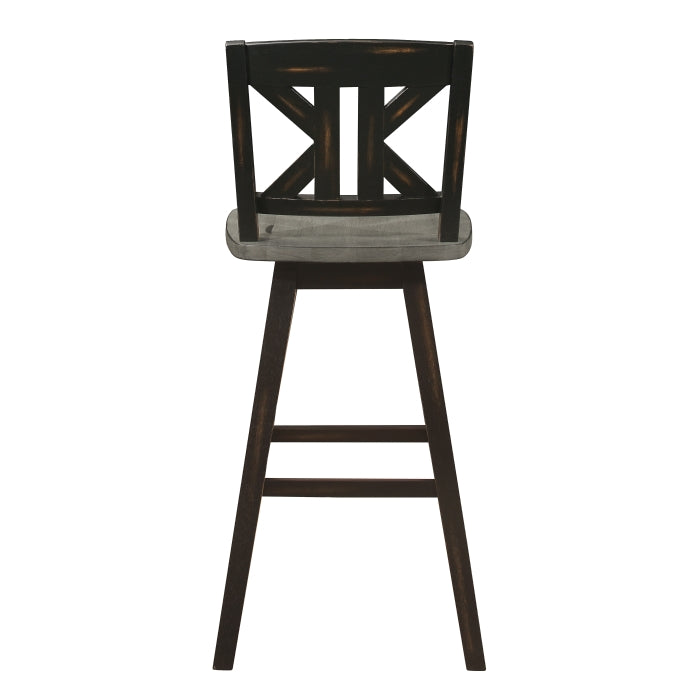 Amsonia Swivel Pub Height Chair (5602-29BKS1)