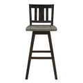 Amsonia Swivel Pub Height Chair (5602-29BKS2)