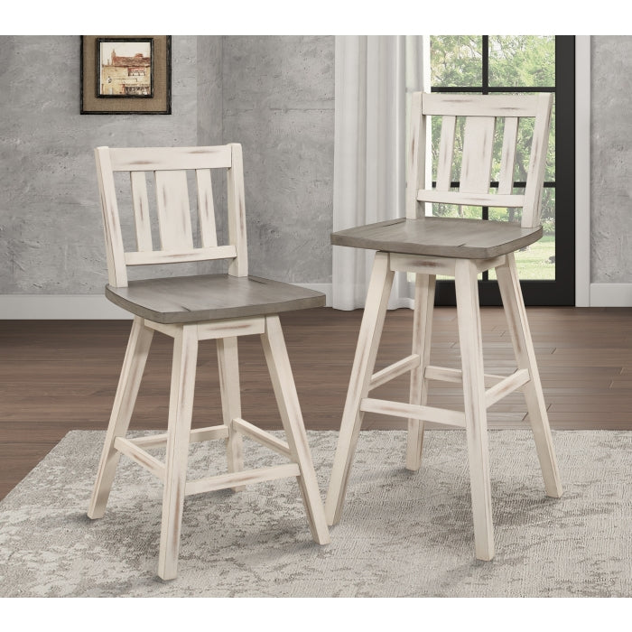Amsonia Swivel Pub Height Chair (5602-29WTS2)