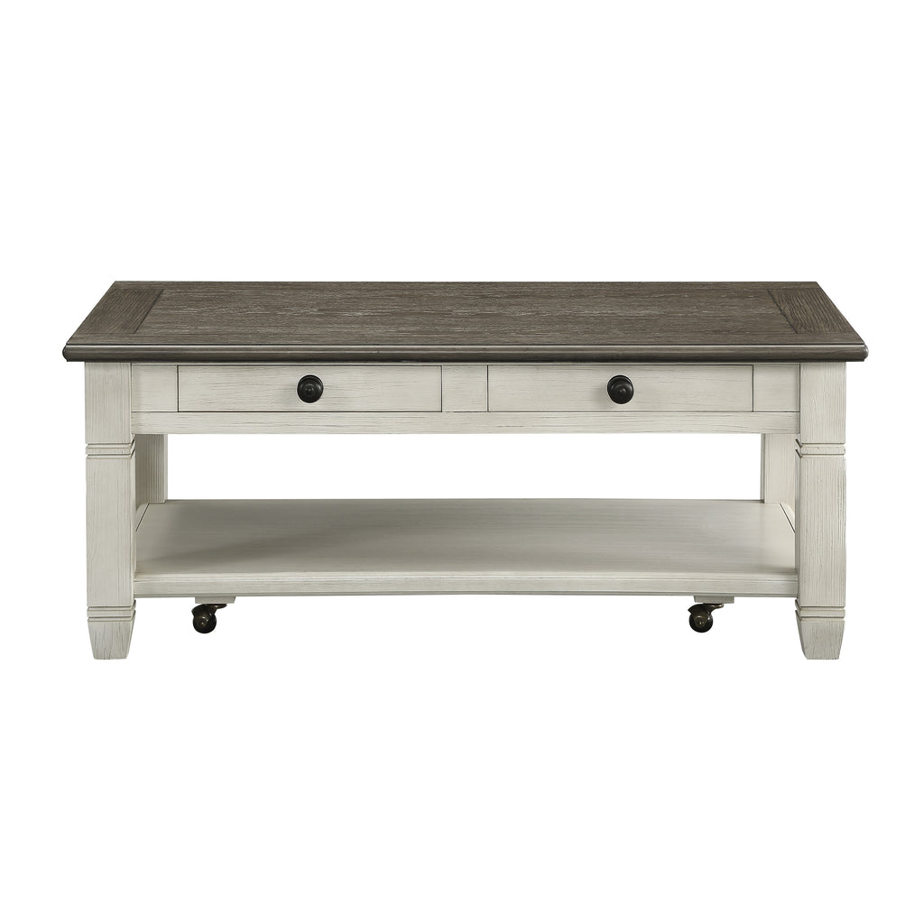 Granby White Coffee Table