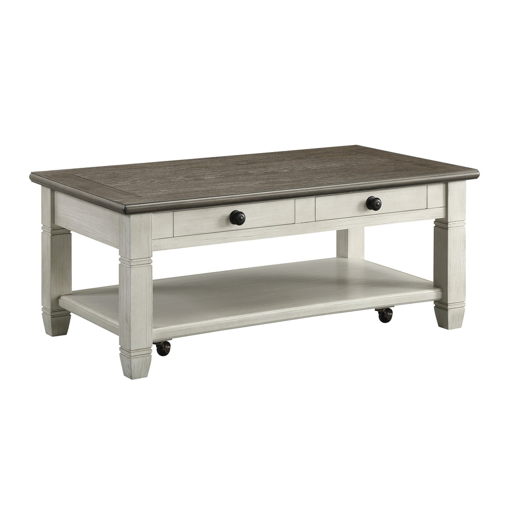 Granby White Coffee Table