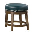 Westby Round Swivel Stool, Green - transparent product image