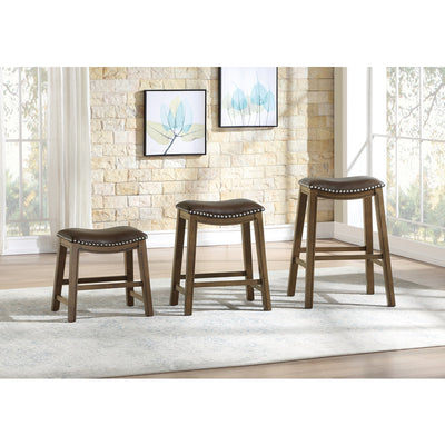 Ordway 18 Dining Stool, Brown
