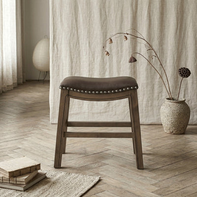 Ordway 18 Dining Stool, Brown