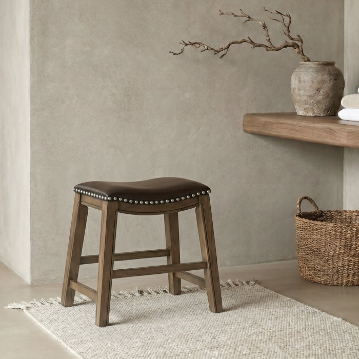 Ordway 18 Dining Stool, Brown