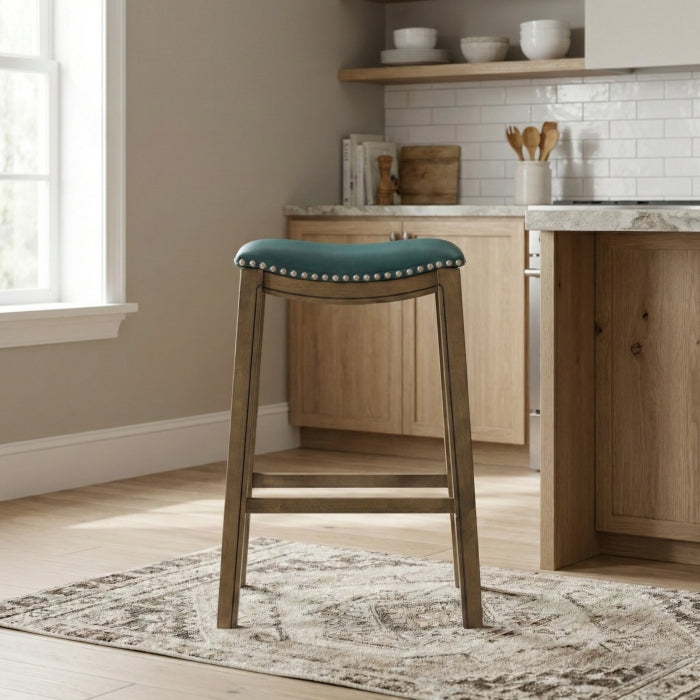 Ordway 29 Pub Height Stool, Green