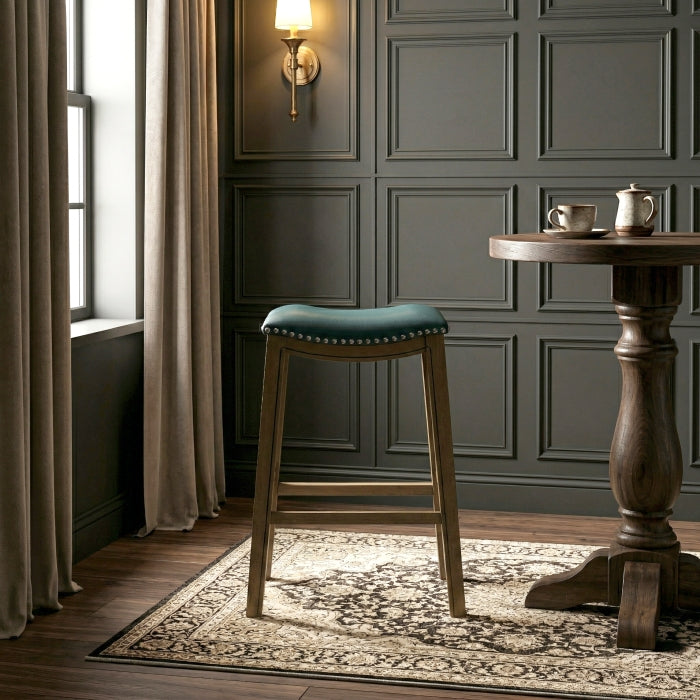 Ordway 29 Pub Height Stool, Green