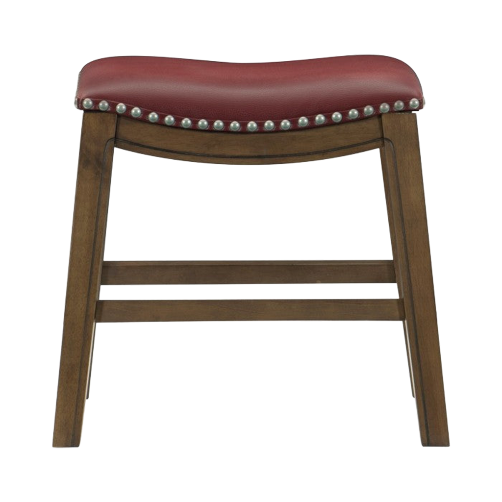 Ordway 18 Dining Stool, Red - transparent product image