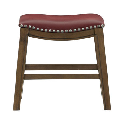 Ordway 18 Dining Stool, Red - transparent product image