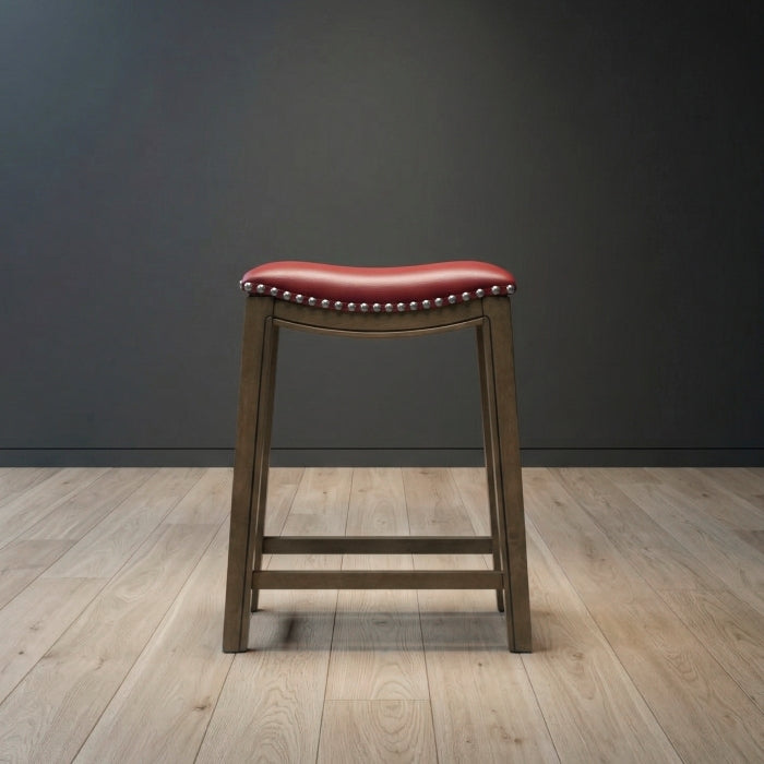 Ordway 24 Counter Height Stool, Red