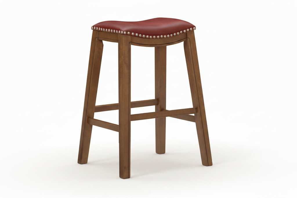 Ordway 29 Pub Height Stool, Red
